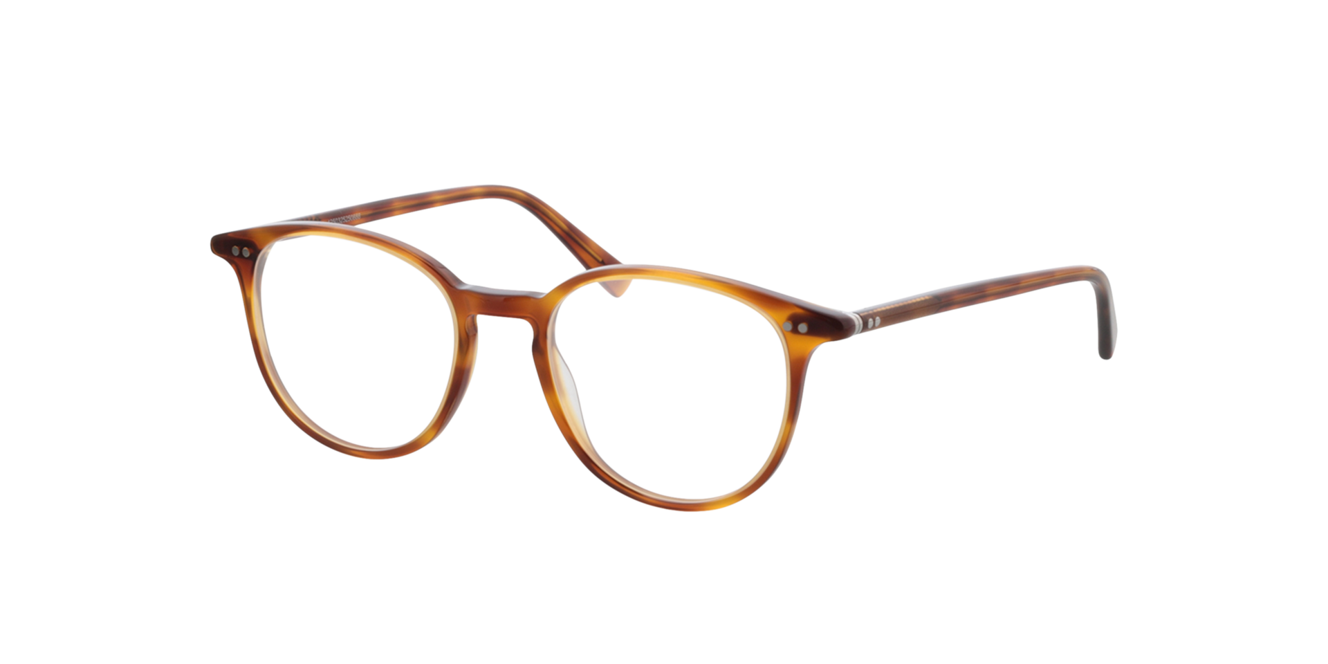 Serena Honing Havana AcetaatEyeglass Frames van B24, Hoekweergave