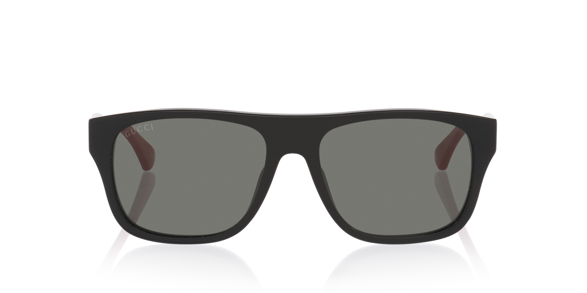Gg2119S Schwarz AcetatSunglass Frames von B24, Vorderansicht