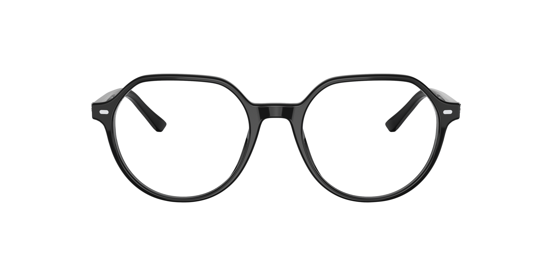 RB5395 Zwart AcetaatEyeglass Frames van B24, Vooraanzicht