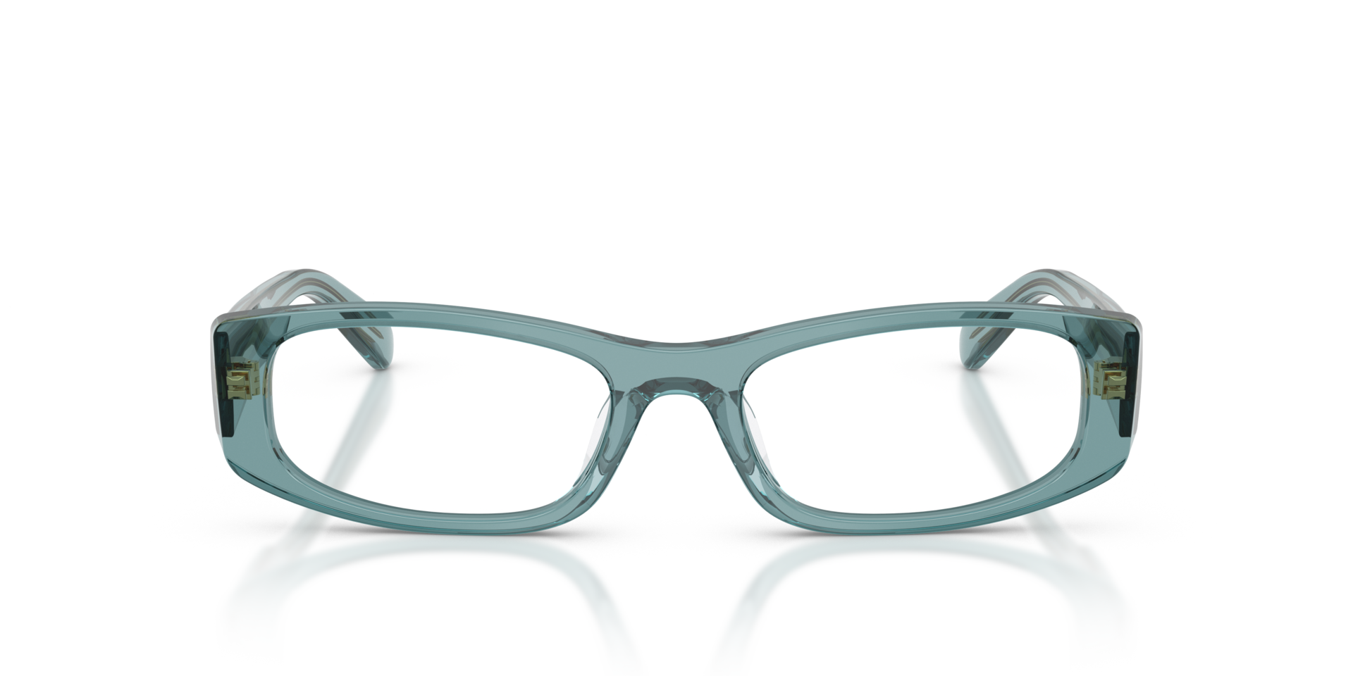 VO5699U Blau transparent AcetatEyeglass Frames von B24, Vorderansicht