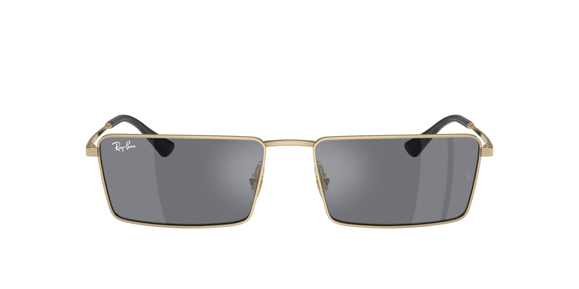 RB3741 Goud MetaalSunglass Frames van B24, met getinte lenzen