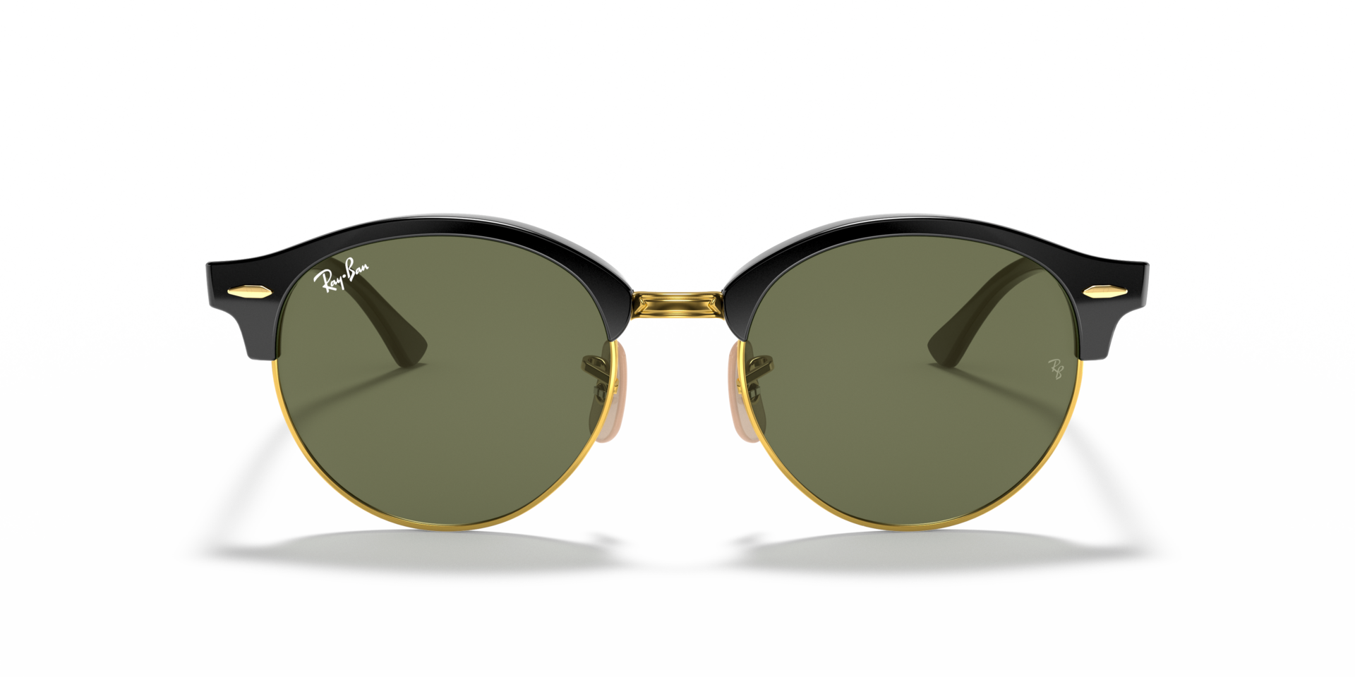 RB4246 Zwart AcetaatSunglass Frames van B24, Vooraanzicht