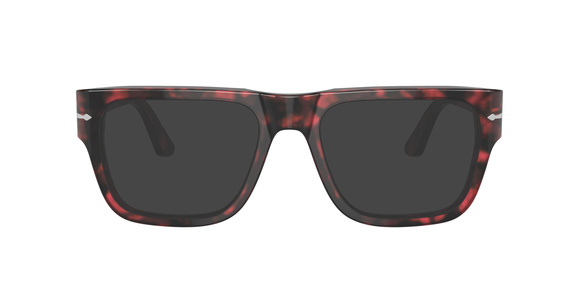 PO3348V Havana Rot AcetatEyeglass Frames von B24, mit getönten Gläsern