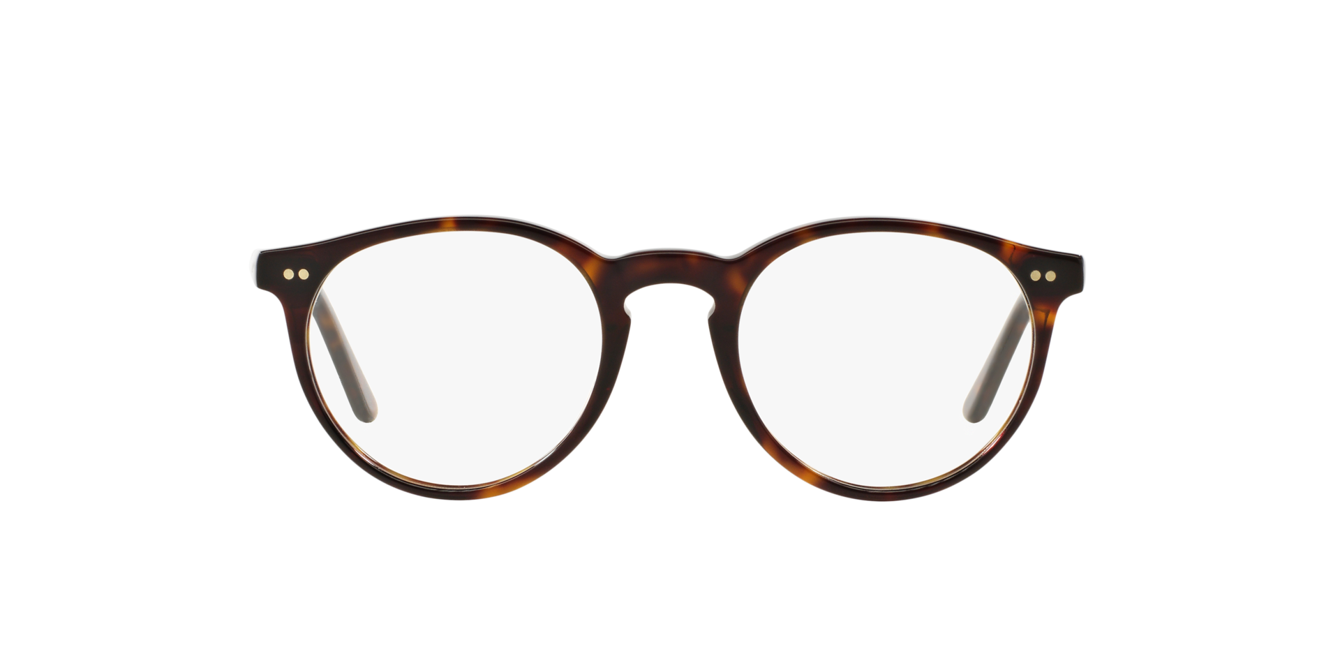 PH2083 Glanzend donker Havana AcetaatEyeglass Frames van B24, Vooraanzicht