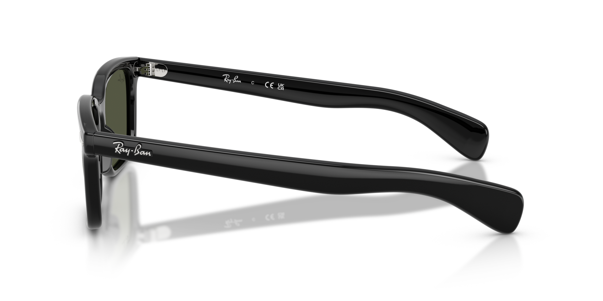 RB2234 Schwarz KunststoffSunglass Frames von B24, Seitenansicht