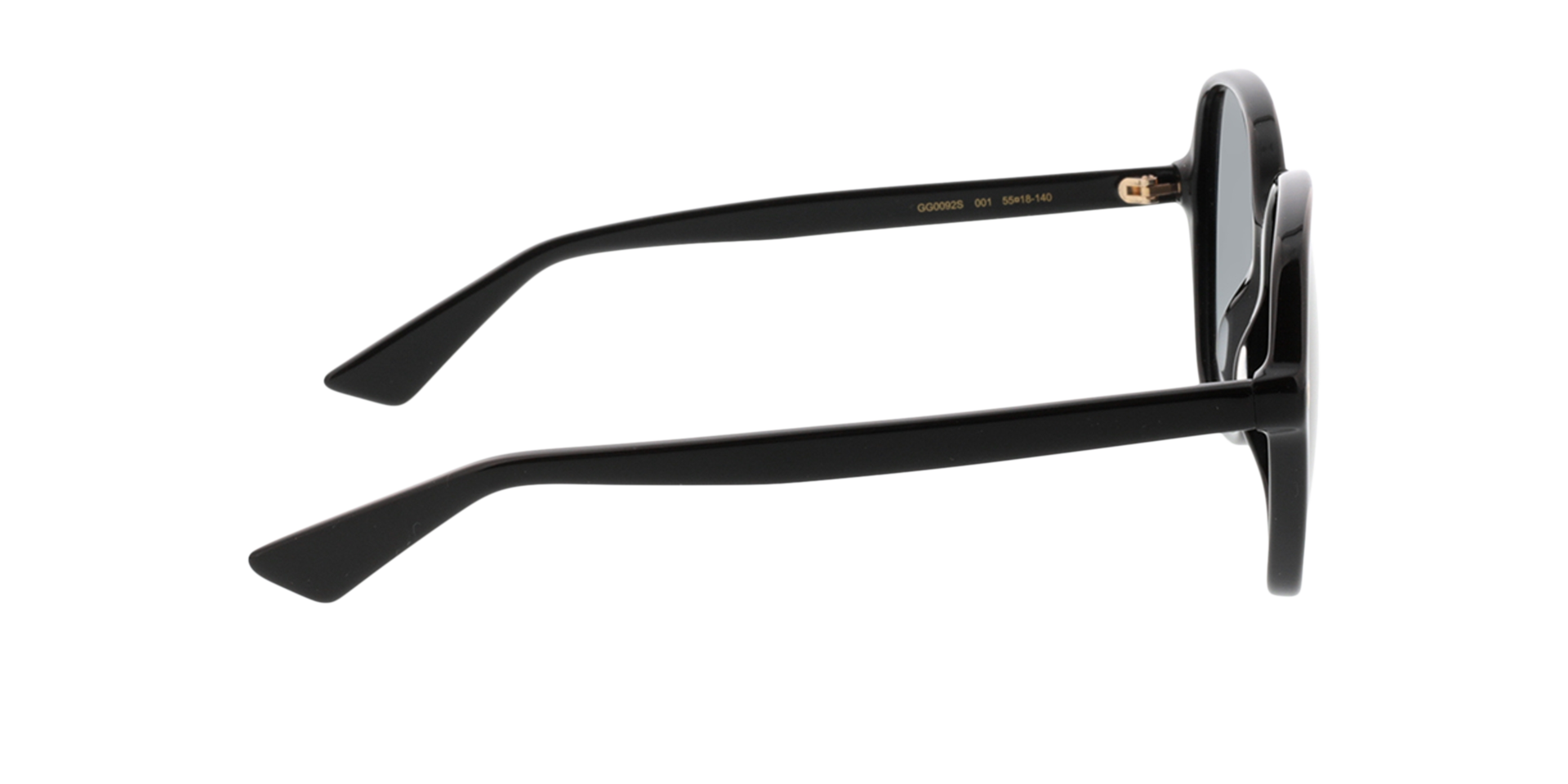 GG0092S Schwarz AcetatSunglass Frames von B24, Seitenansicht