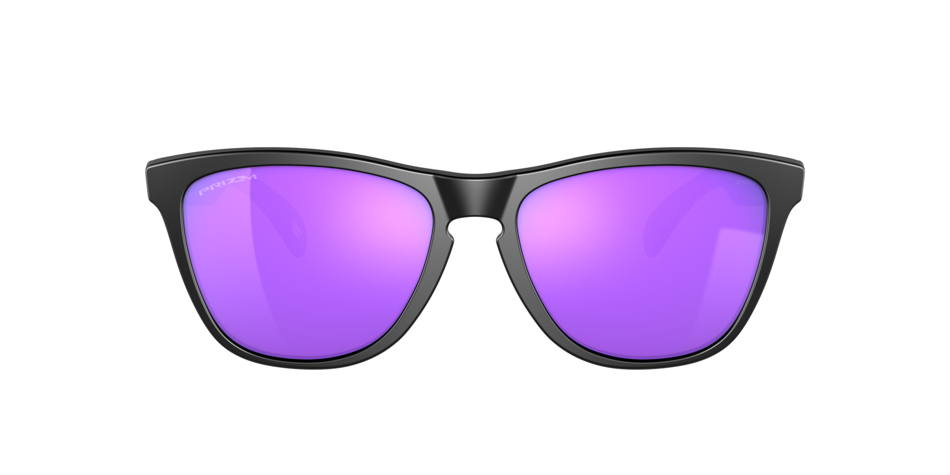 Frogskins™ Matzwart KunststofSunglass Frames van B24, met getinte lenzen