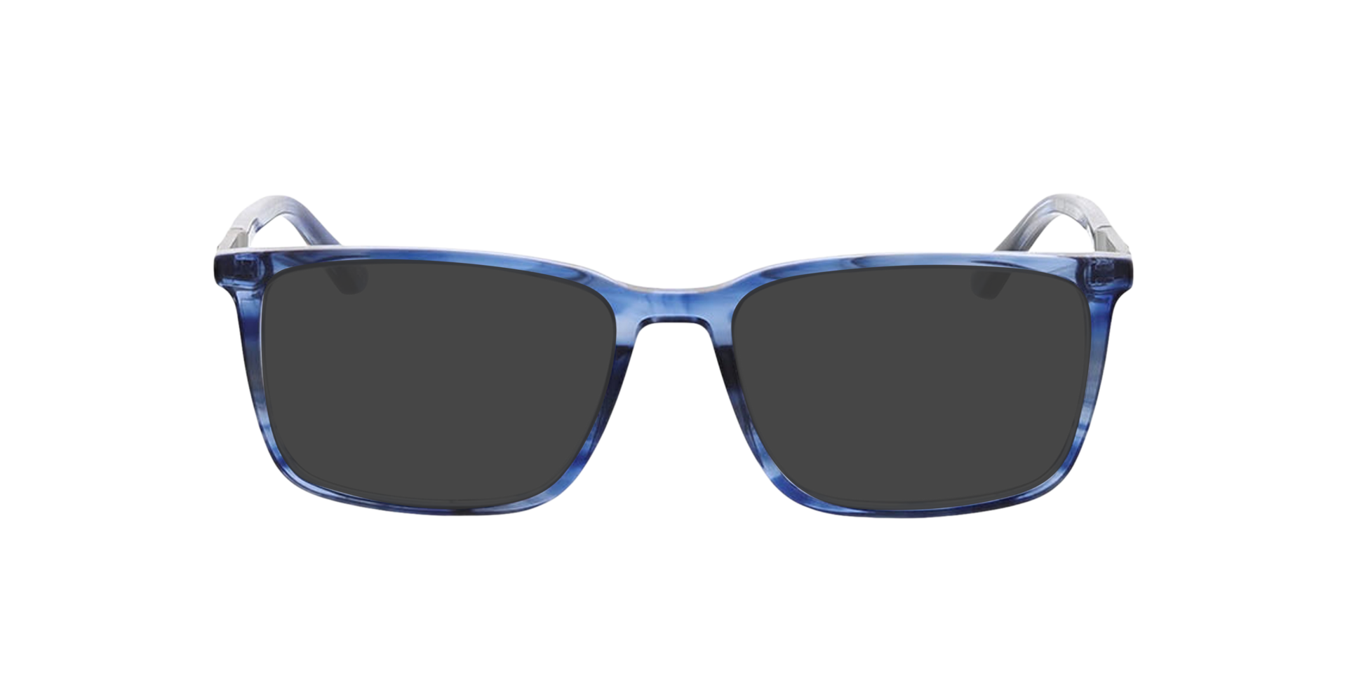 John Blauw Hoorn AcetaatEyeglass Frames van B24, met getinte lenzen
