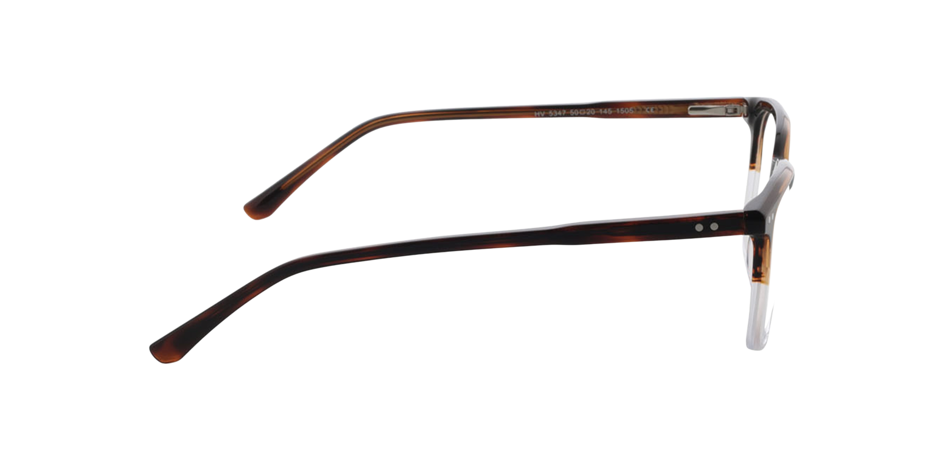 Orlando Bilayer Demi  &  Crystal AcetatEyeglass Frames von B24, Seitenansicht