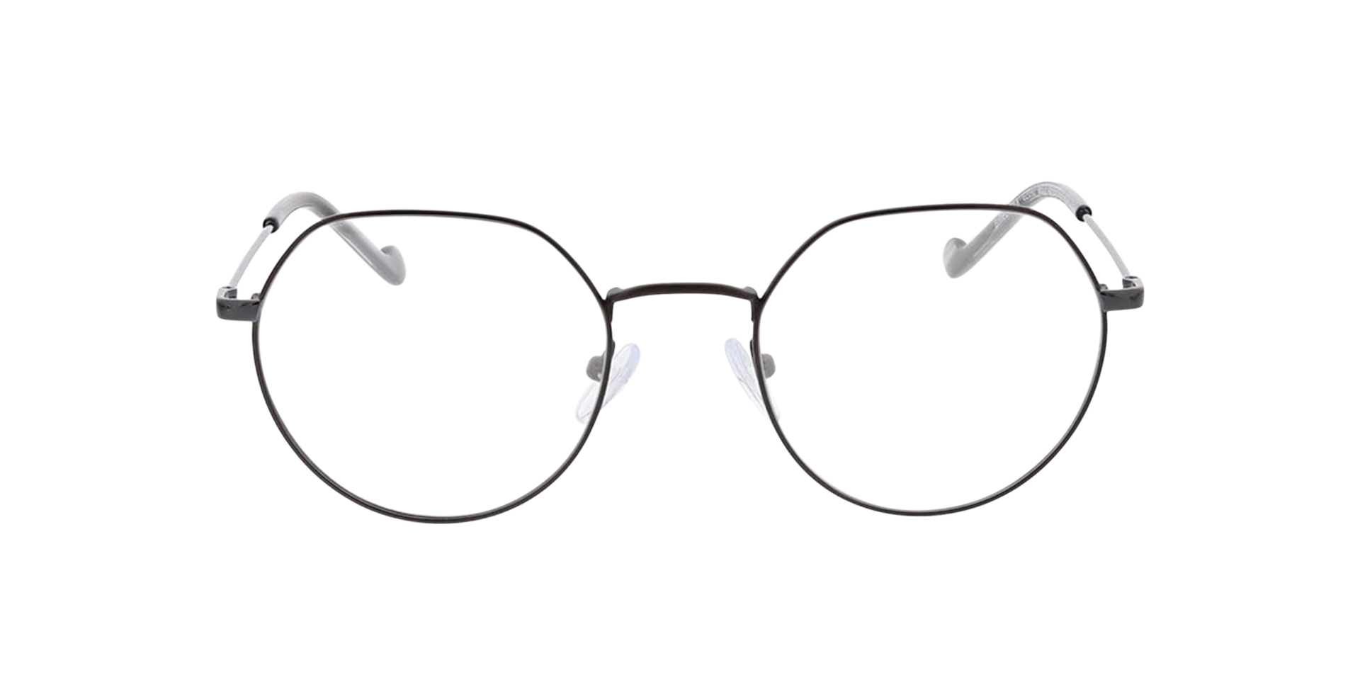 Maui Satijn staal MetaalEyeglass Frames van B24, Vooraanzicht