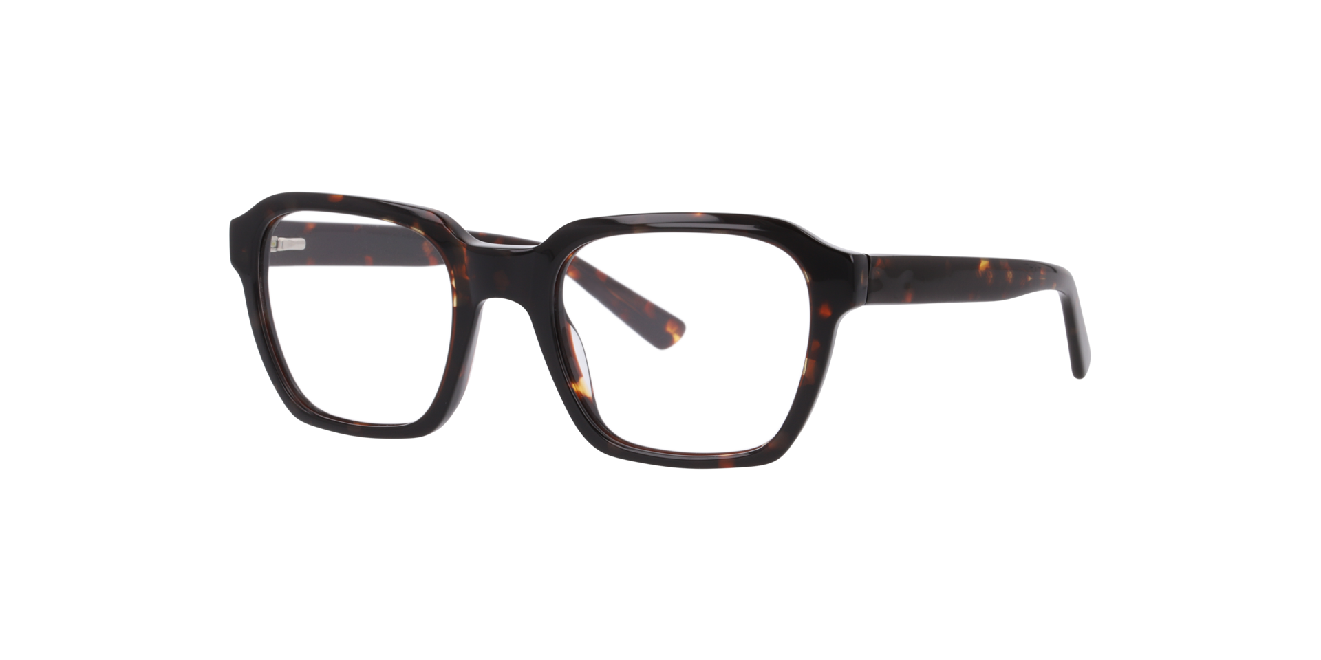 Stavanger Havana AcetatEyeglass Frames von B24, Dreiviertelansicht