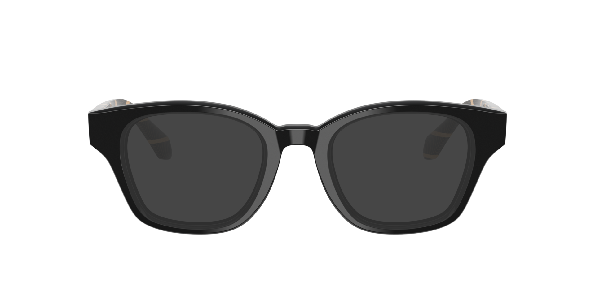 AR7274 Zwart AcetaatEyeglass Frames van B24, met getinte lenzen