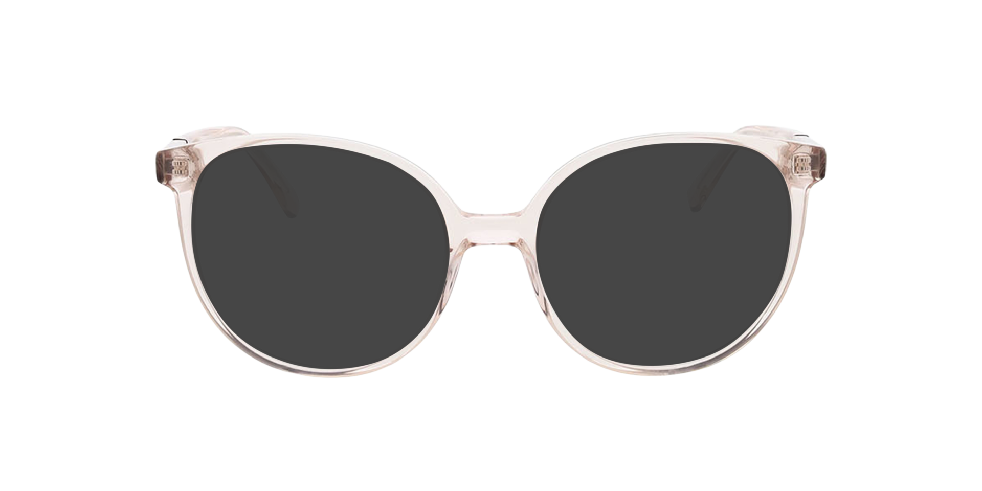 Caroline Kristalroze AcetaatEyeglass Frames van B24, met getinte lenzen