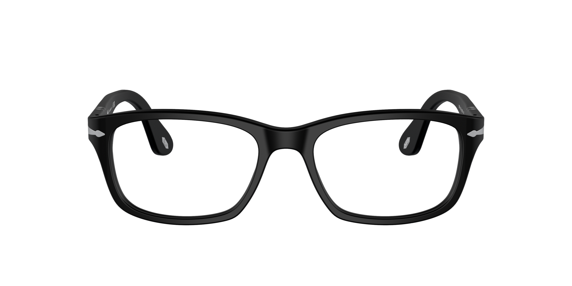 Matt Schwarz PO3012V -  Acetate Brillen