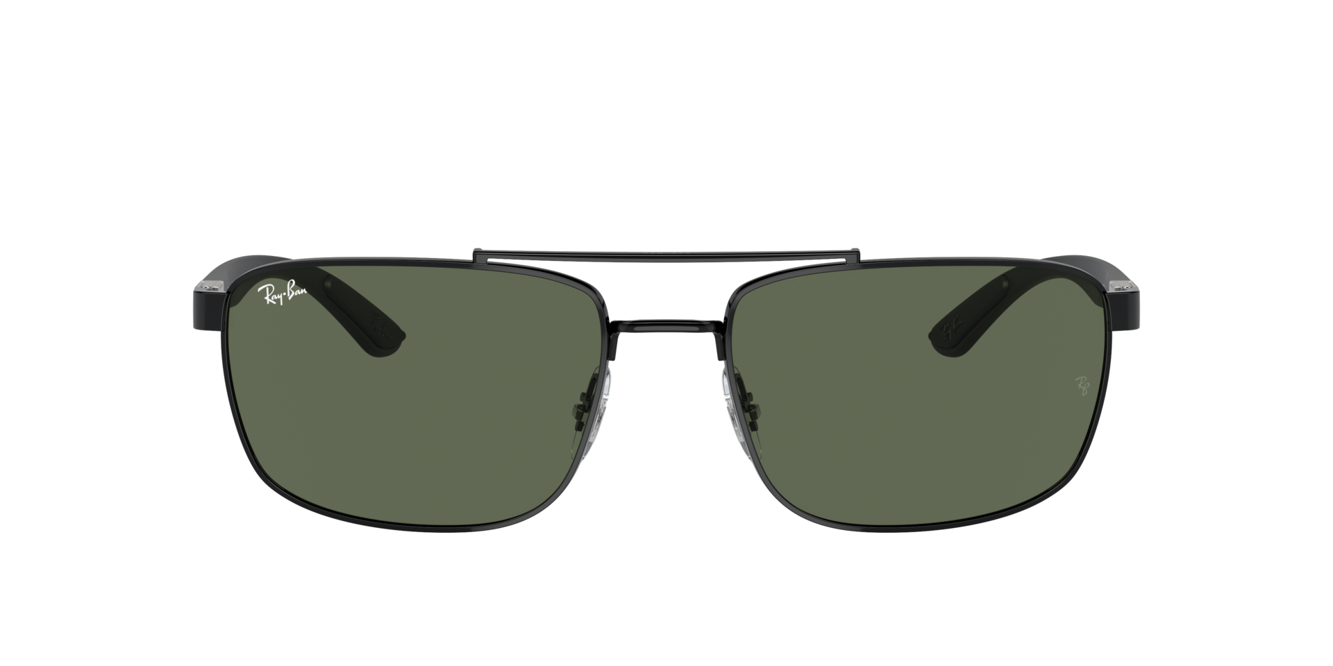 RB3737 Schwarz MetallSunglass Frames von B24, mit getönten Gläsern