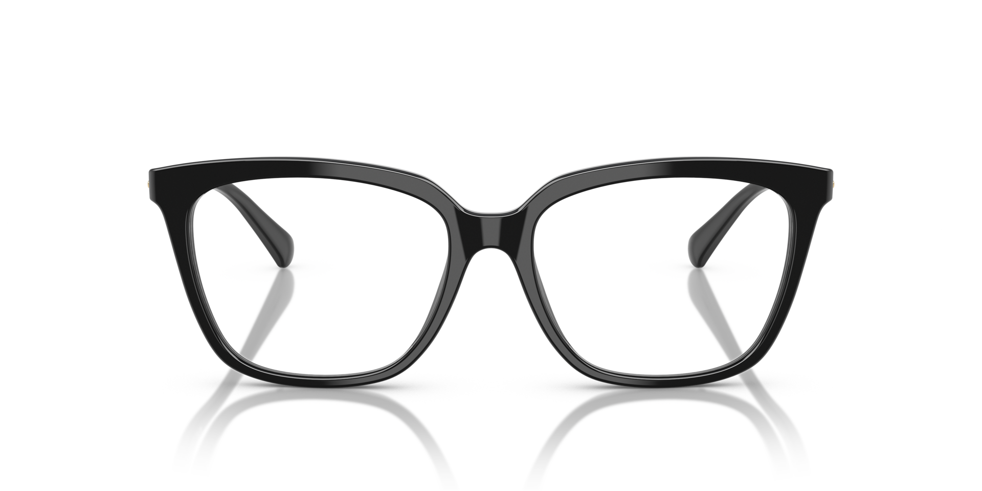 EA3248 Schwarz glänzend AcetatEyeglass Frames von B24, Vorderansicht
