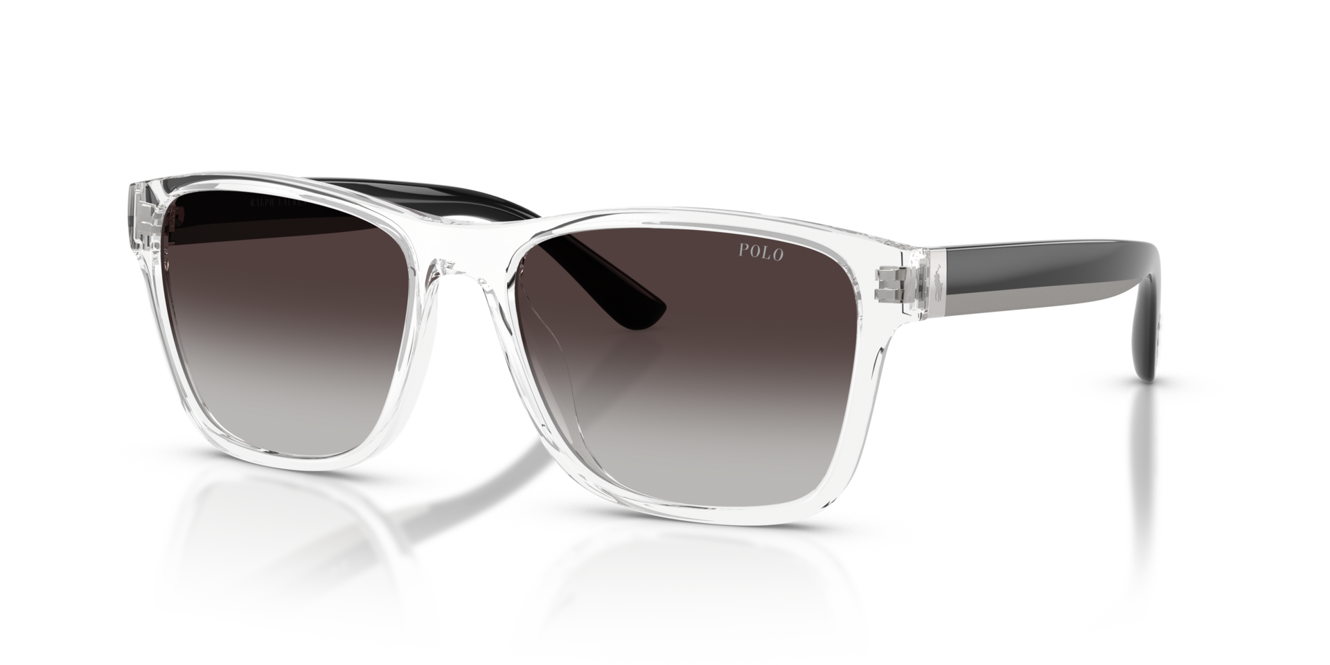 PH4229U Crystal glänzend KunststoffSunglass Frames von B24, Dreiviertelansicht
