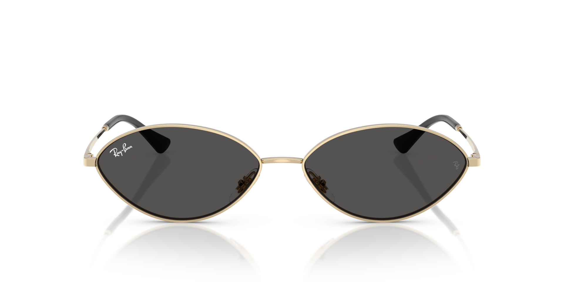 RB3757 Lichtgoud MetaalSunglass Frames van B24, Vooraanzicht