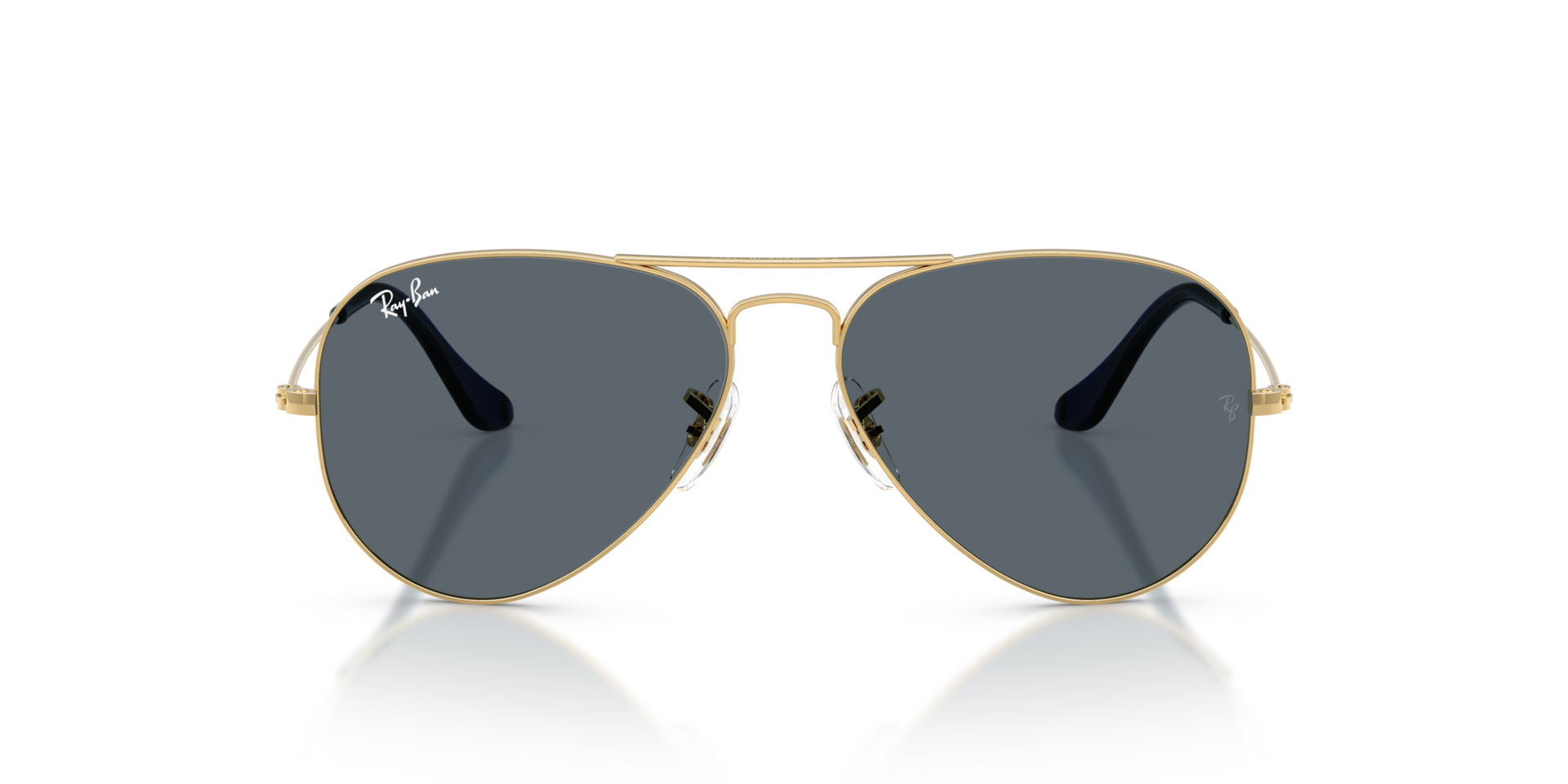 RB3025 Arista goud MetaalSunglass Frames van B24, Vooraanzicht