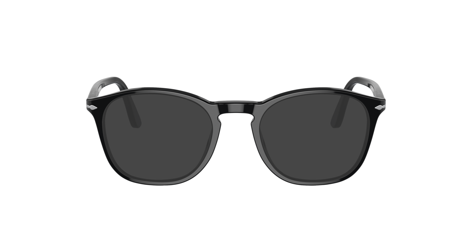 PO3007V Schwarz AcetatEyeglass Frames von B24, mit getönten Gläsern