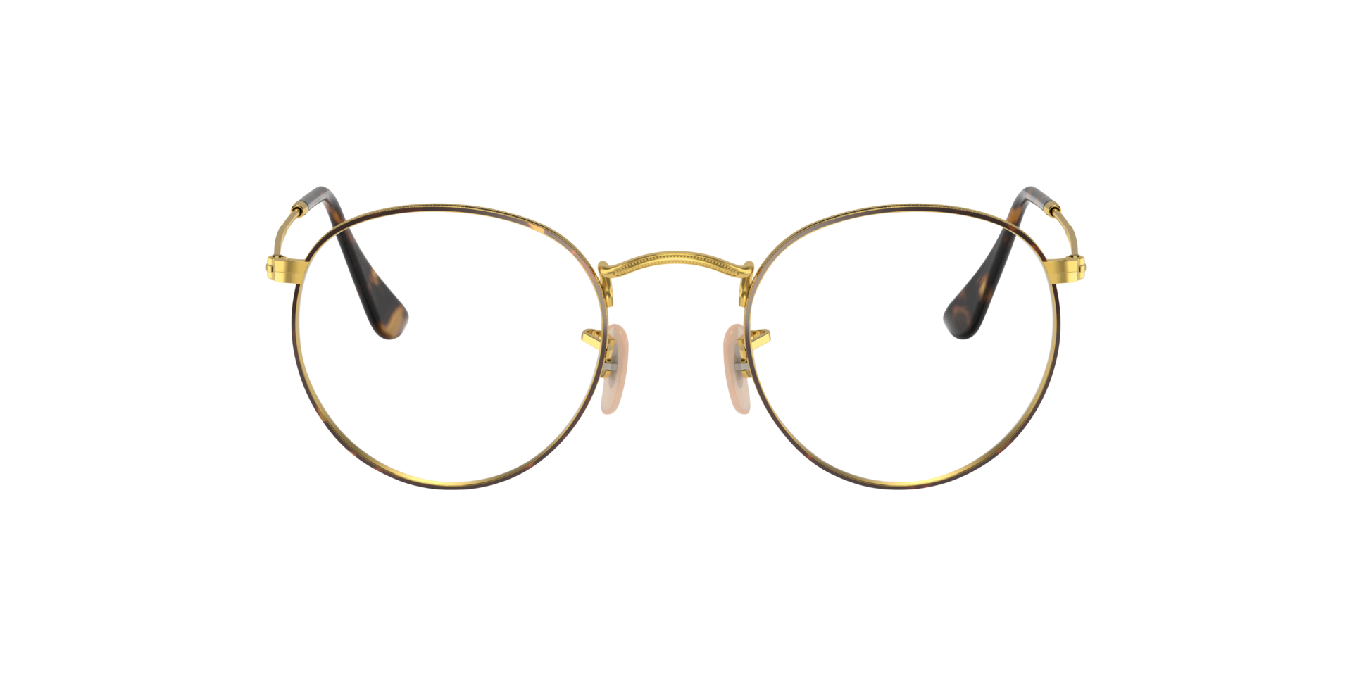 RB3447V Havana op goud MetaalEyeglass Frames van B24, Vooraanzicht