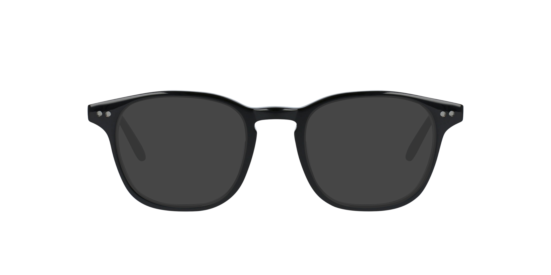 Clark Italian Black AcetatEyeglass Frames von B24, mit getönten Gläsern