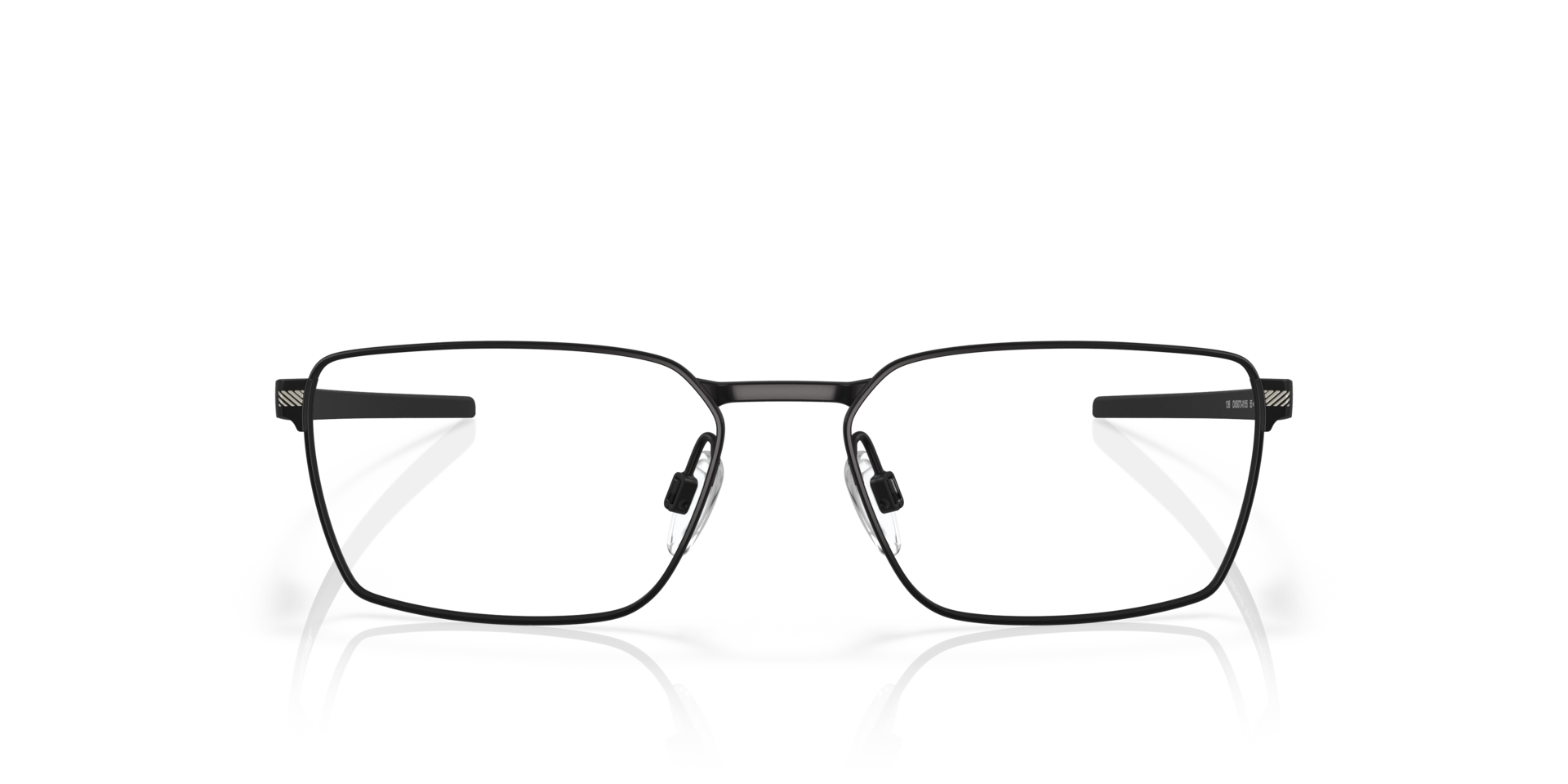 Sway Bar Schwarz satiniert TitanEyeglass Frames von B24, Vorderansicht