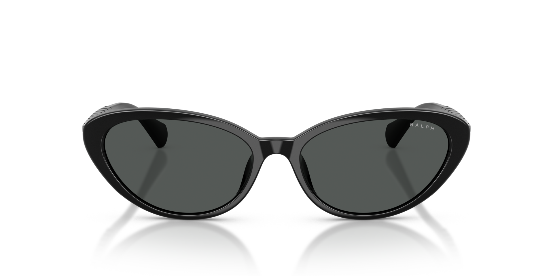 RA5338U Schwarz glänzend KunststoffSunglass Frames von B24, Vorderansicht