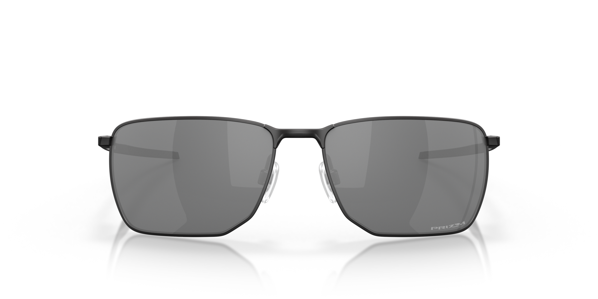 Ejector Satijnglans zwart MetaalSunglass Frames van B24, Vooraanzicht