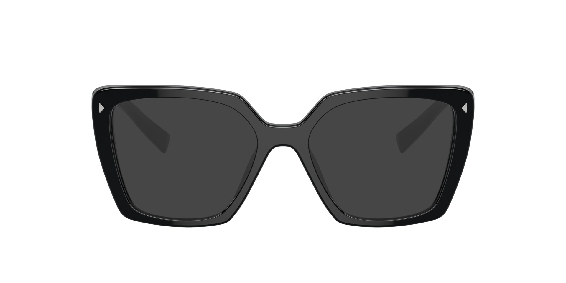 PR 16ZV Schwarz AcetatEyeglass Frames von B24, mit getönten Gläsern