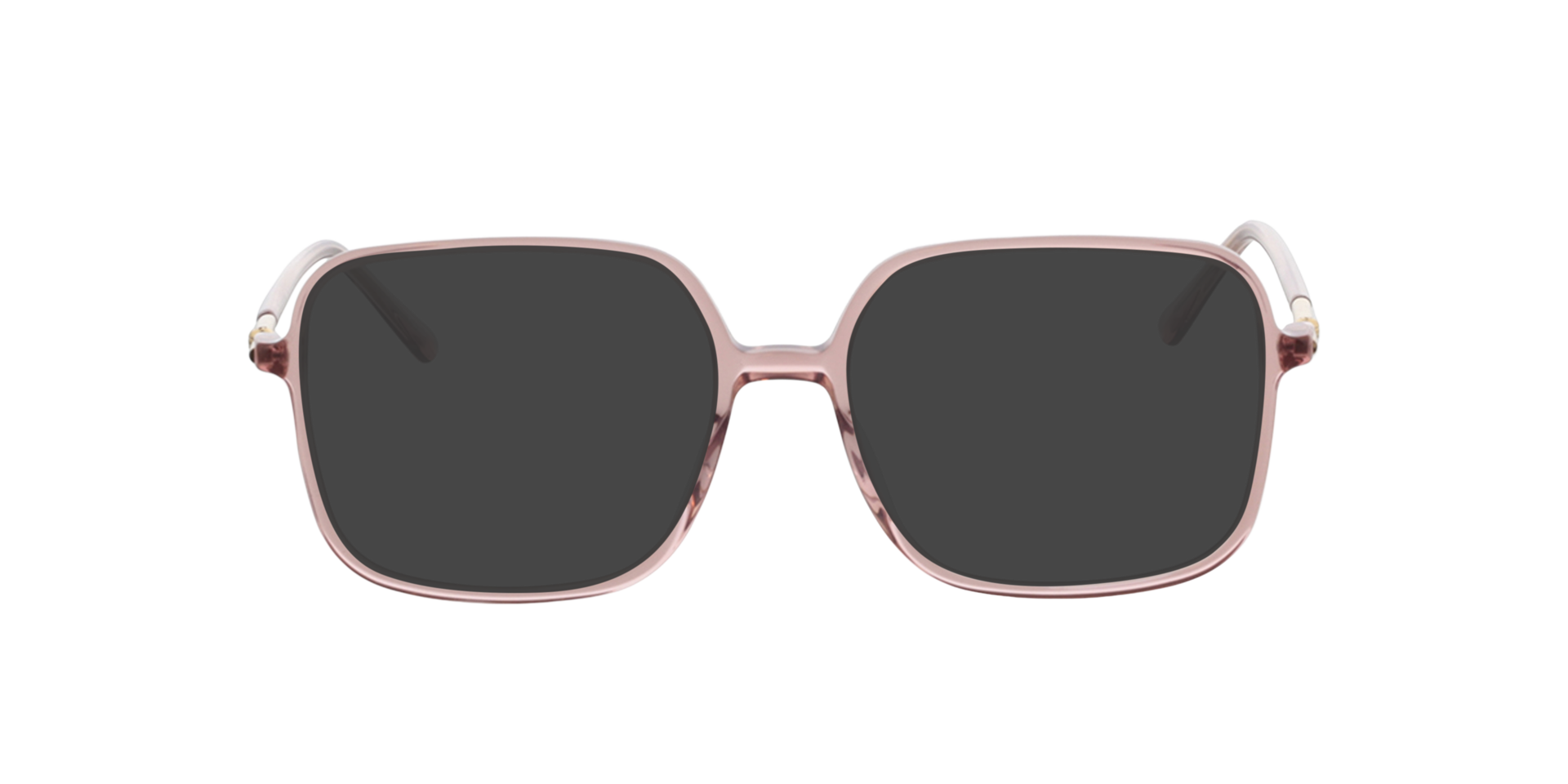 Donna Kristallrosa AcetatEyeglass Frames von B24, mit getönten Gläsern