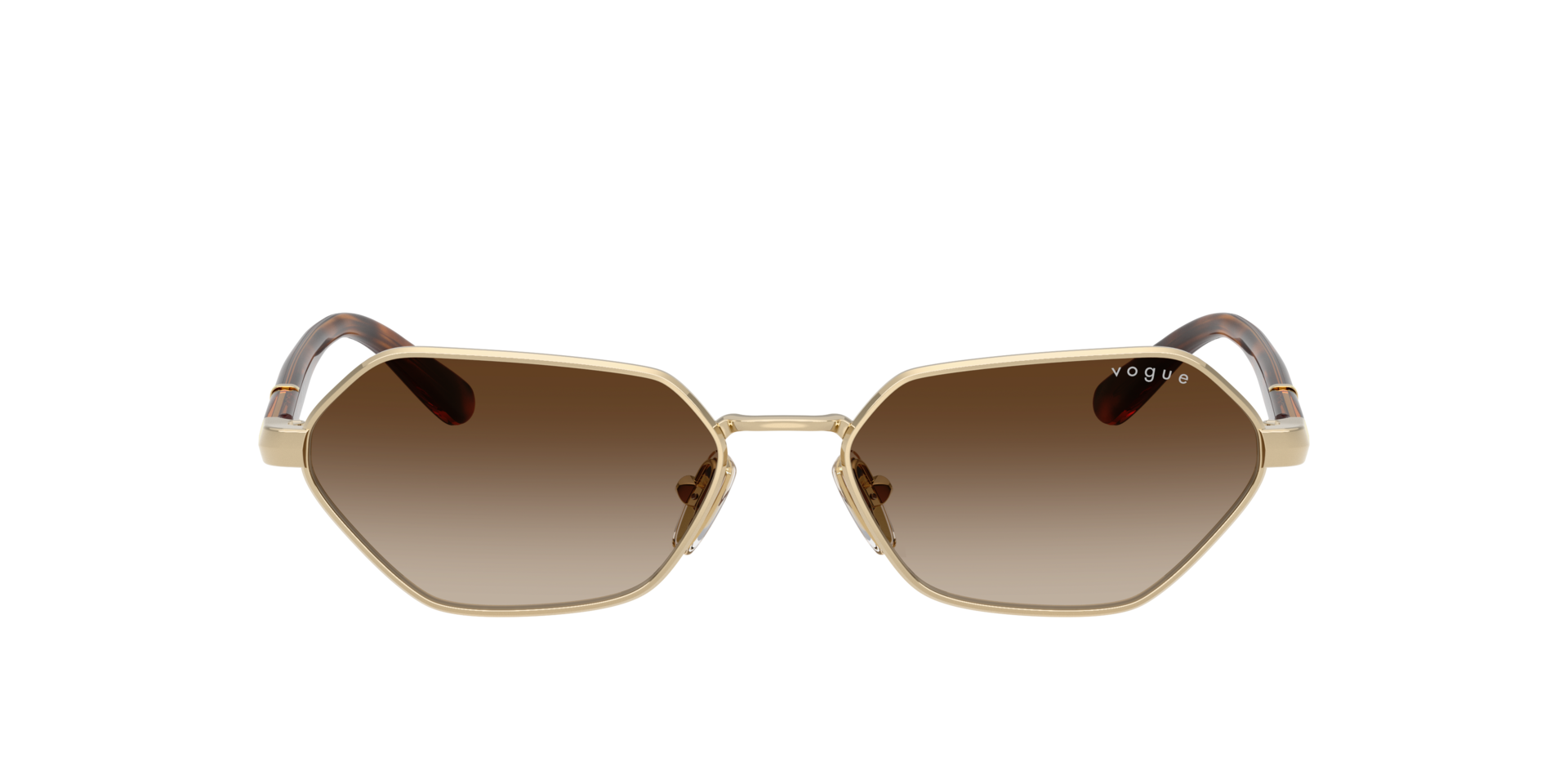 VO4349S Hellgold MetallSunglass Frames von B24, mit getönten Gläsern
