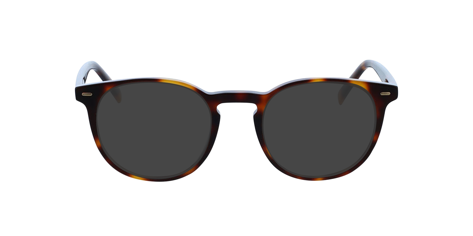 Fargo Bruin Havana AcetaatEyeglass Frames van B24, met getinte lenzen