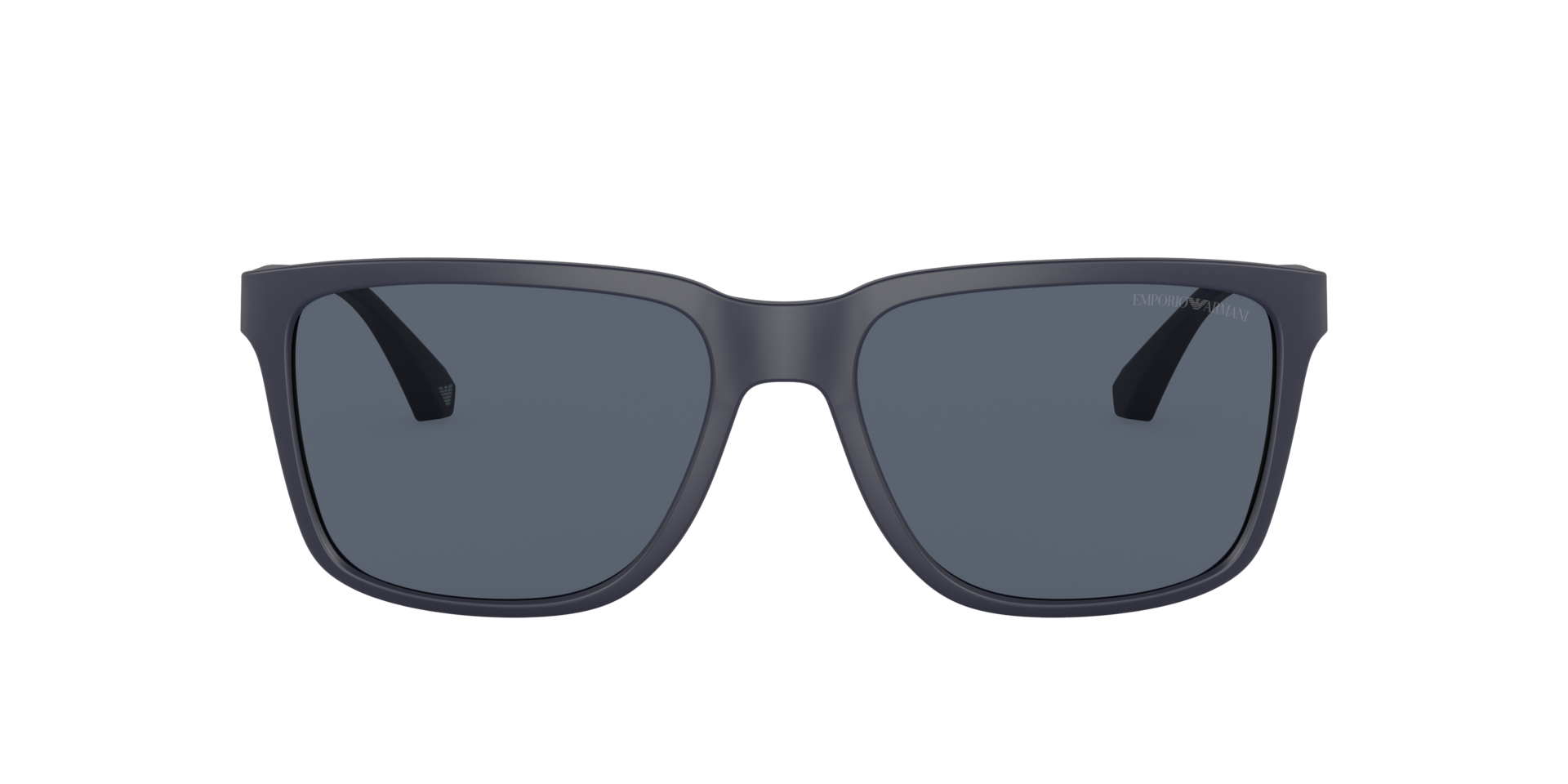 EA4047 Matblauw KunststofSunglass Frames van B24, met getinte lenzen