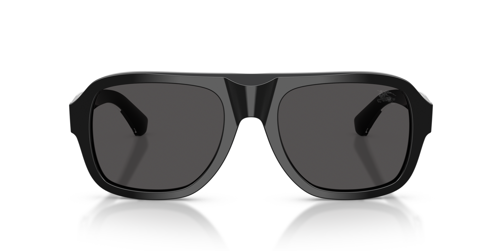 BE4478 Schwarz AcetatSunglass Frames von B24, Vorderansicht