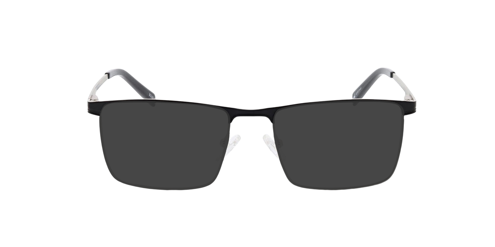 Matt Black / Satin Silver Stoke -  Metal Sonnenbrillen