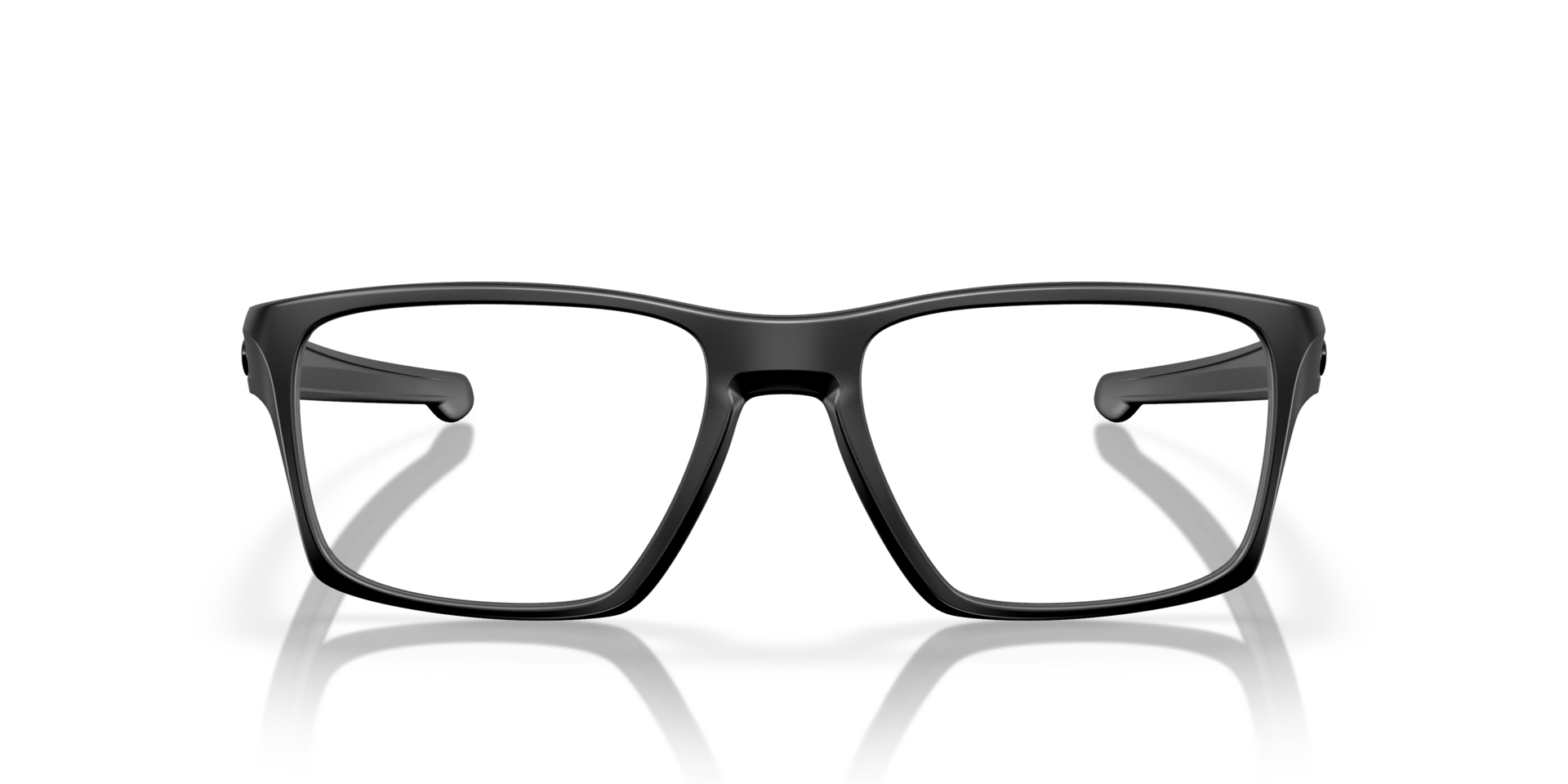 Litebeam Schwarz satiniert KunststoffEyeglass Frames von B24, Vorderansicht