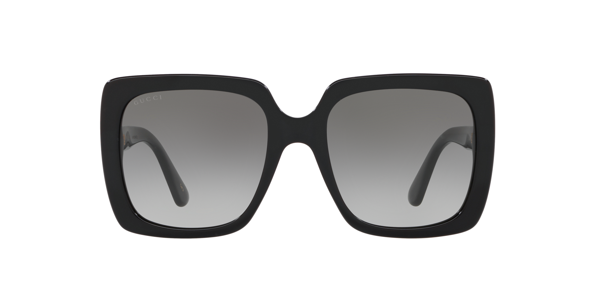 GG0418S Zwart AcetaatSunglass Frames van B24, Vooraanzicht