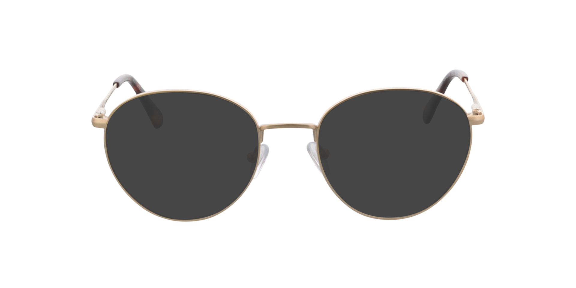 Lyon Matgoud  &  Havana MetaalEyeglass Frames van B24, met getinte lenzen