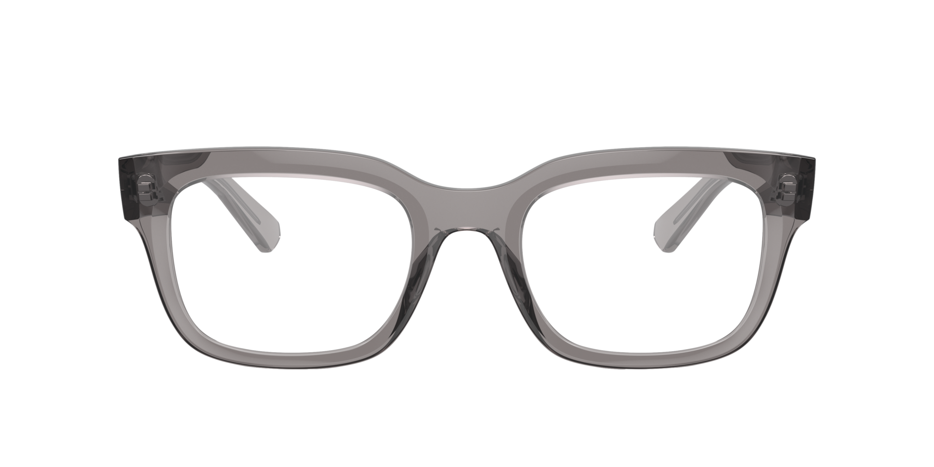 RB7217 Transparant grijs KunststofEyeglass Frames van B24, Vooraanzicht