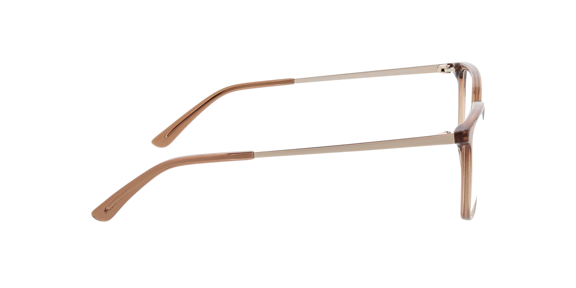 Jodie Crystal Pink Brown AcetatEyeglass Frames von B24, Seitenansicht