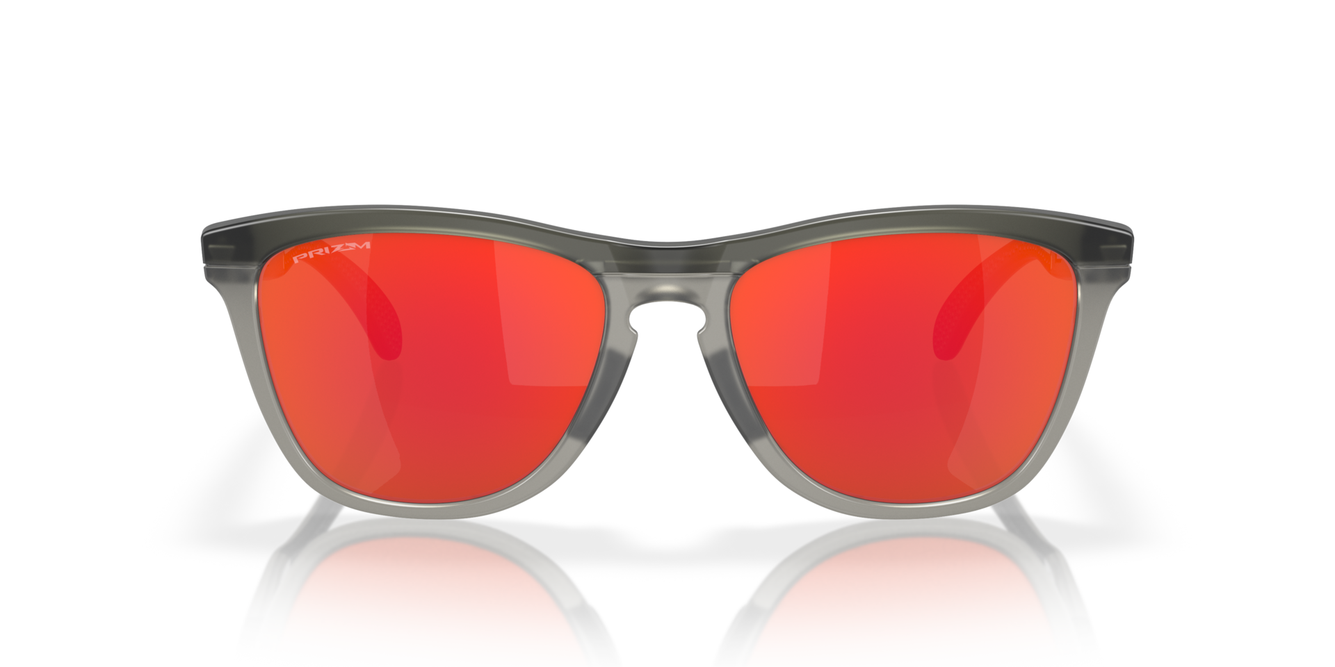 Frogskins™ Range Mat grijs smoke & grijze inkt KunststofSunglass Frames van B24, Vooraanzicht