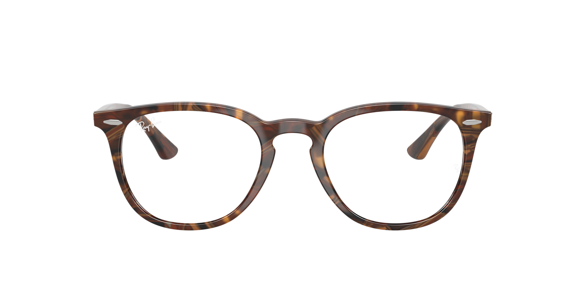 Transparent Fantasy Brown Yellow RB7159 -  Plastic Brillen
