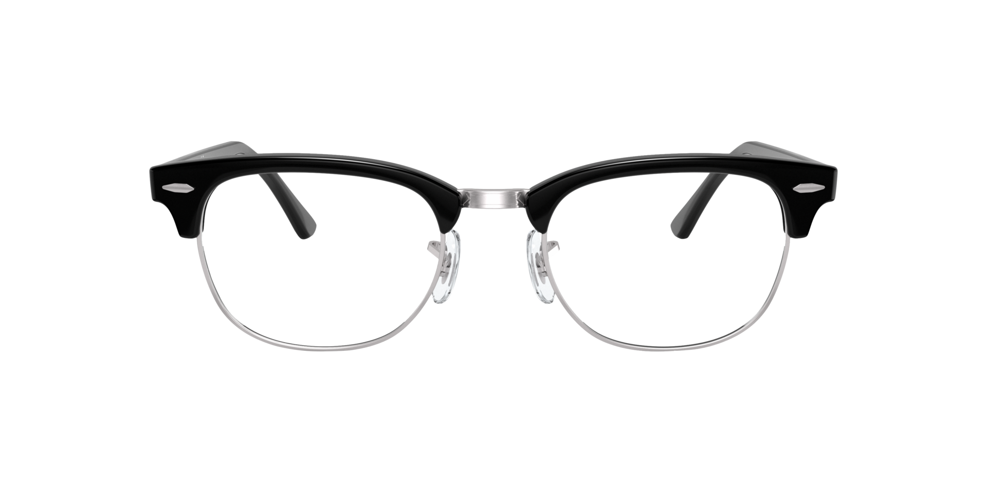 Schwarz auf Silber RB5154 -  Acetate Brillen