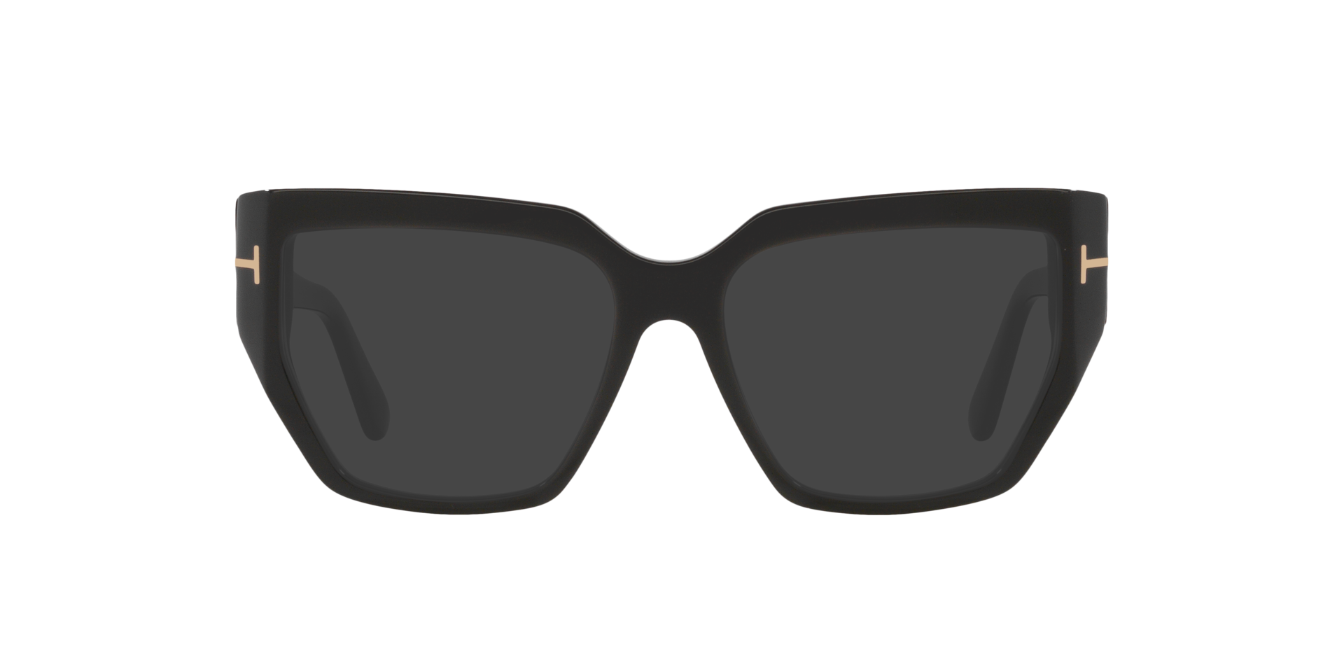 FT5951-B Glänzendes Schwarz AcetatEyeglass Frames von B24, mit getönten Gläsern