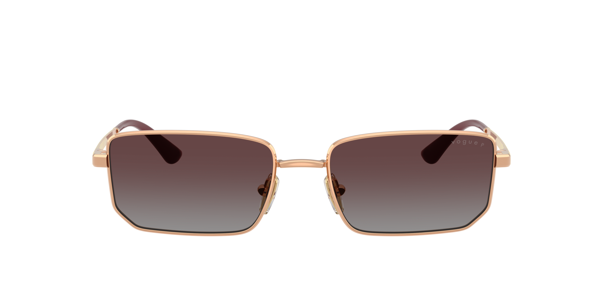 VO4352S Roségoud MetaalSunglass Frames van B24, met getinte lenzen