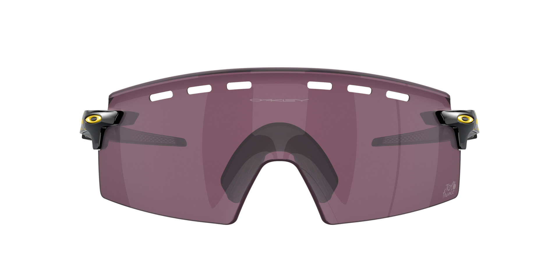 2024 Tour De France™ Encoder Strike Black Ink KunststoffSunglass Frames von B24, mit getönten Gläsern