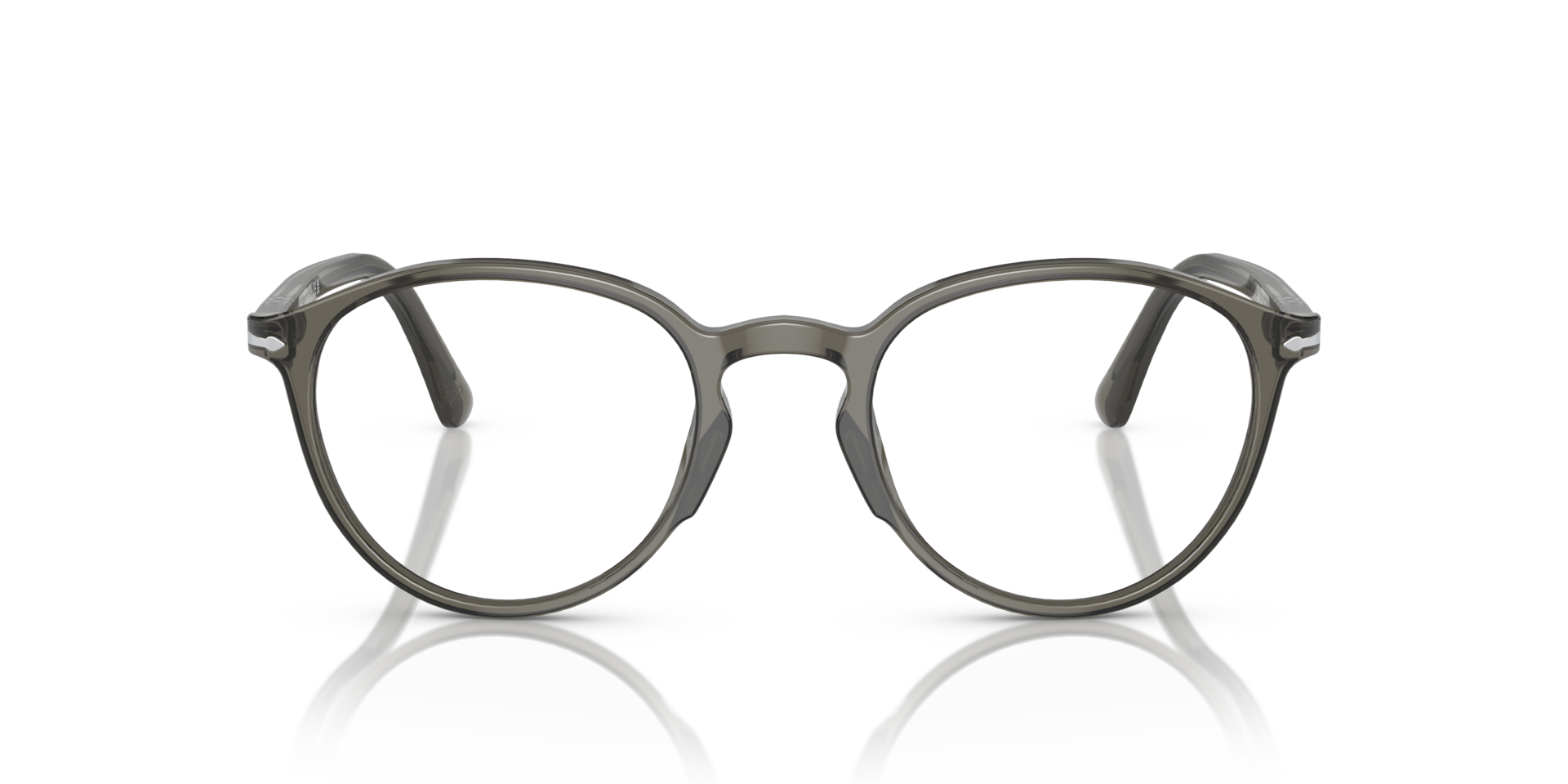 PO3218V Dofgrijs AcetaatEyeglass Frames van B24, Vooraanzicht