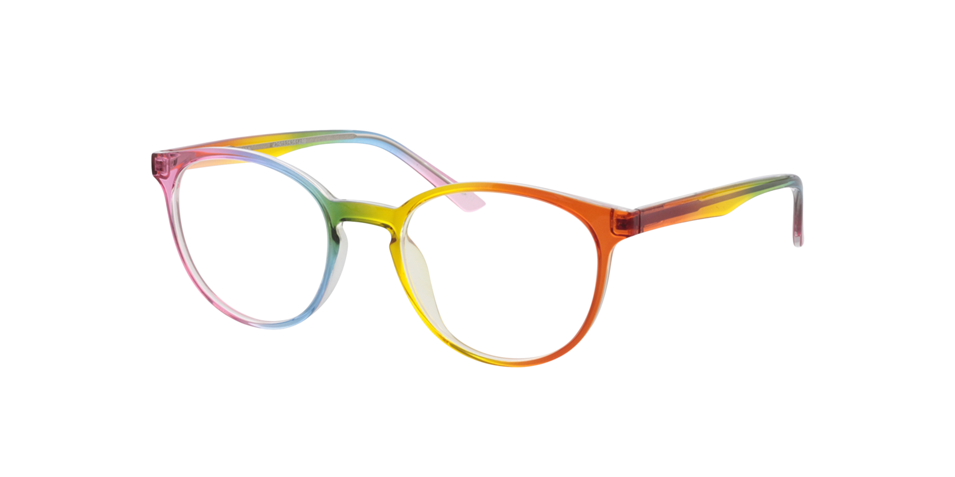 Curacao Rainbow KunststoffEyeglass Frames von B24, Dreiviertelansicht