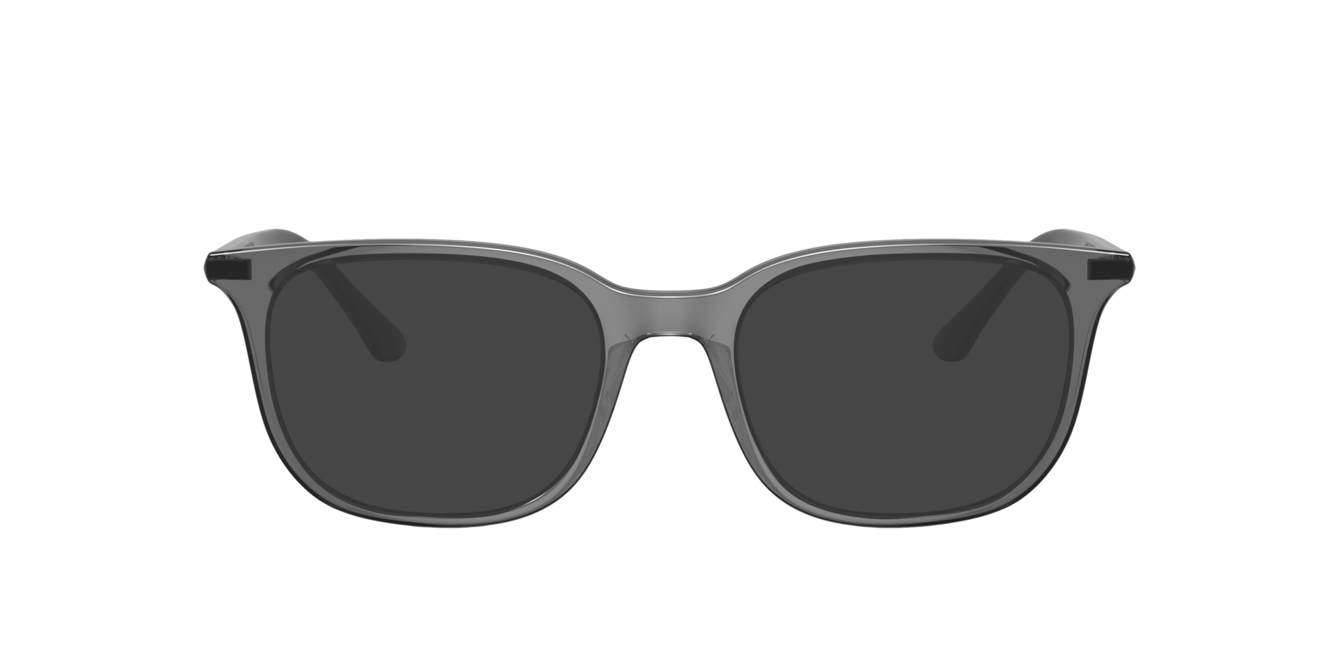 RB7211 Grau transparent KunststoffEyeglass Frames von B24, mit getönten Gläsern